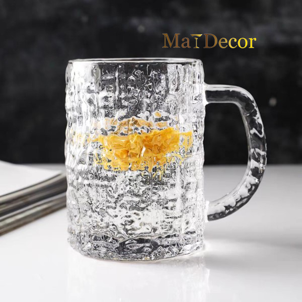 Cốc thủy tinh có quai