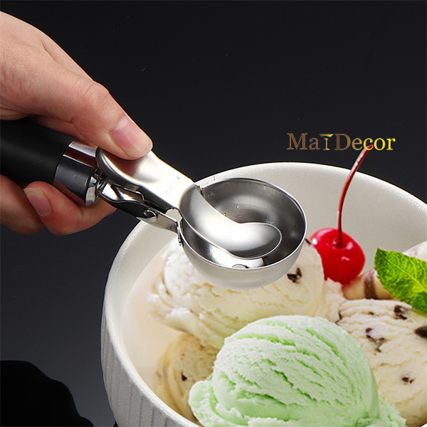 So sánh các loại cây múc kem phổ biến: Inox, nhựa cứng, cán lò xo - Nên chọn loại nào cho quán?