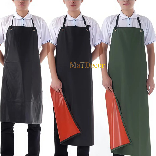 Vải Oxford phủ chống thấm - Top 5 chất liệu tạp dề bền - đẹp - dễ giặt cho quán ăn, quán cafe