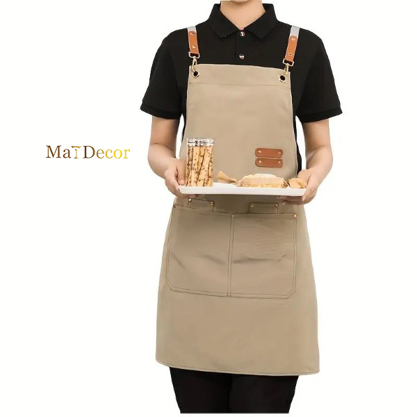 Vải Canvas (vải bố) - Top 5 chất liệu tạp dề bền - đẹp - dễ giặt cho quán ăn, quán cafe
